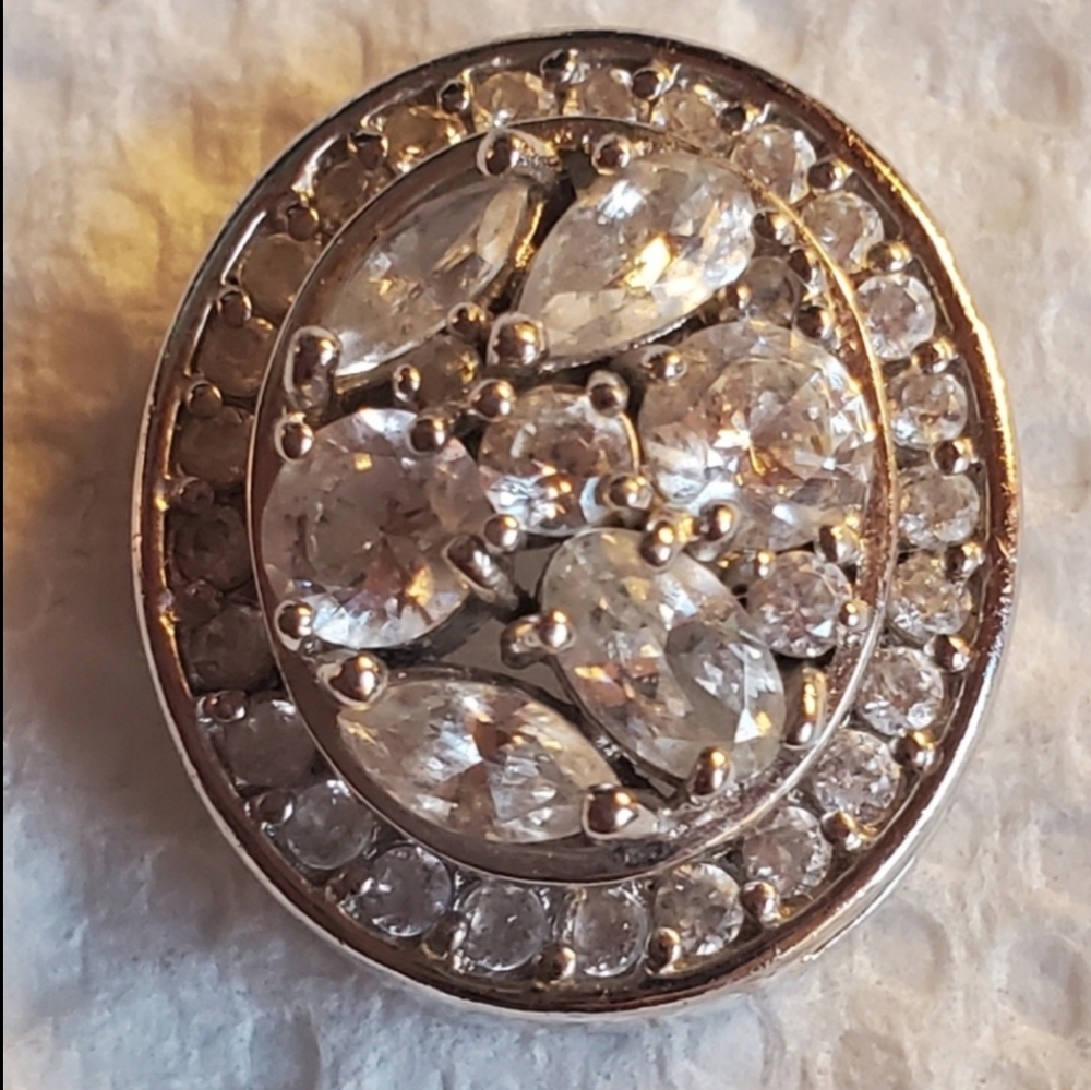 Vintage 1990's Diamonique Epiphany Pendant.